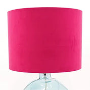 Handmade "Raspberry" Fabric Shade (B64)
