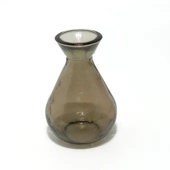 Recycled glass "Adra" bud vase 11cm