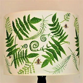 Japanese Flowers Printed Drum Shade 10"to 18"