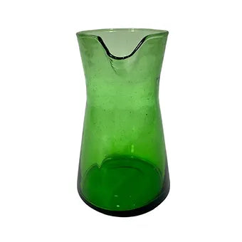 Moroccan Handmade Recycled Glass Carafe - 1 Litre