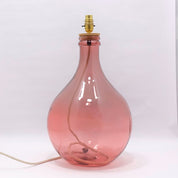 49cm Garrafa Recycled Glass Bottle Lamp