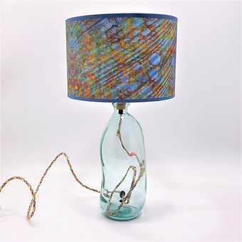 41cm Simplicity Recycled Glass Lamp