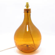 49cm Garrafa Recycled Glass Bottle Lamp