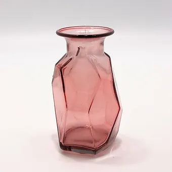 Recycled Glass Origami Vase 16cm