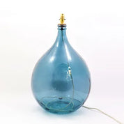 62cm Garrafa Recycled Glass Lamp