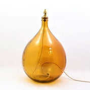 62cm Garrafa Recycled Glass Lamp