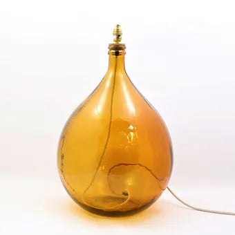 62cm Garrafa Recycled Glass Lamp