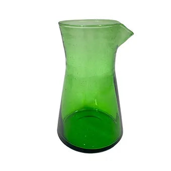 Moroccan Handmade Recycled Glass Carafe - 1 Litre