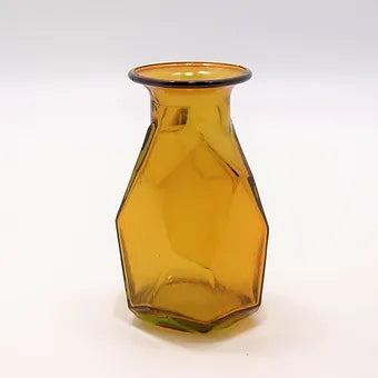 Recycled Glass Origami Vase 16cm