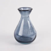 Recycled glass "Adra" bud vase 11cm