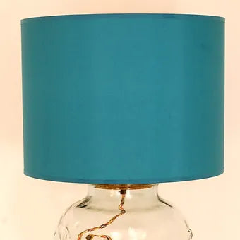 Handmade "Teal" Fabric Shade (B51)