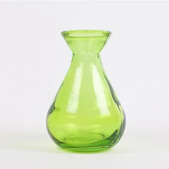 Recycled glass "Adra" bud vase 11cm