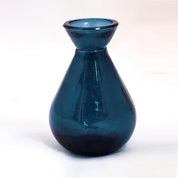 Recycled glass "Adra" bud vase 11cm