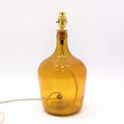 36cm Garrafa Recycled Glass Demijohn Lamp