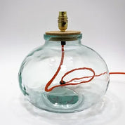 29cm Garrafa Recycled Glass Lamp