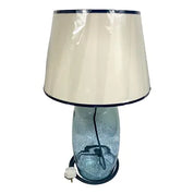 Handmade Contrast Trim"Calico" Fabric Drum Shade
