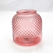 19cm Diamond Vase / Tea Light Holder