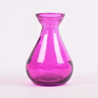 Recycled glass "Adra" bud vase 11cm