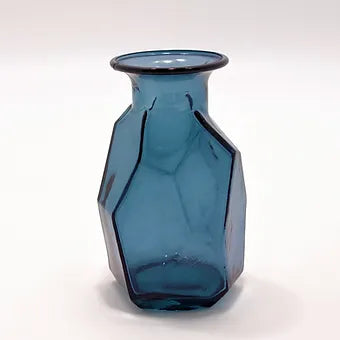 Recycled Glass Origami Vase 16cm