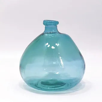 Recycled Glass Large Simplicity Blown Glass Vase 33cm
