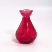 Recycled glass "Adra" bud vase 11cm