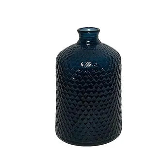 Recycled Glass Rustic Honeycomb Vase 31cm