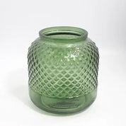 19cm Diamond Vase / Tea Light Holder