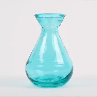 Recycled glass "Adra" bud vase 11cm