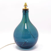 49cm Garrafa Recycled Glass Bottle Lamp