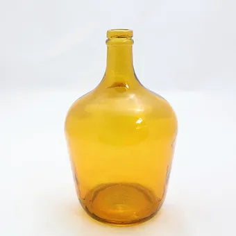 Garrafa Demijohn Bottle  Recycled Glass Vase 30cm