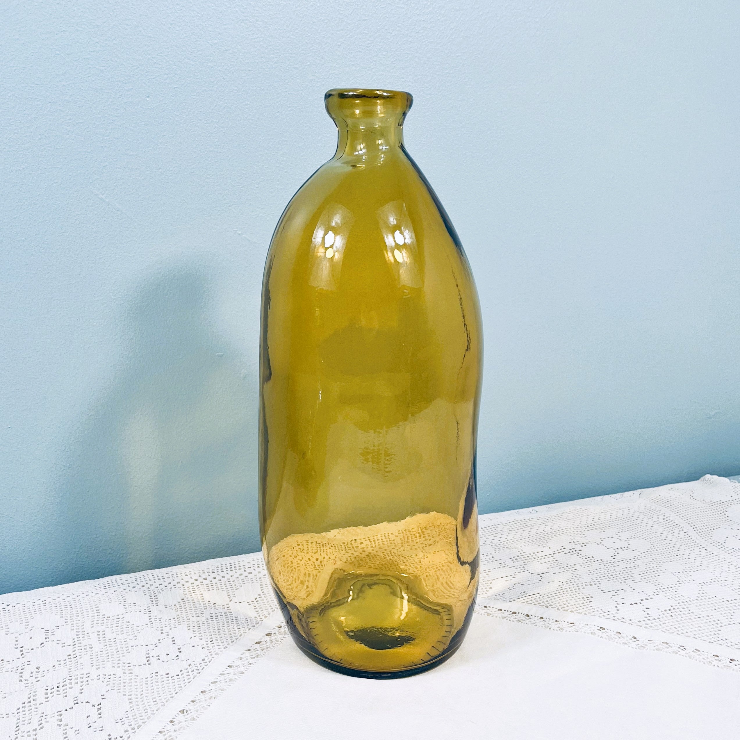 Recycled Glass Simplicity Blown Glass Vase 35cm