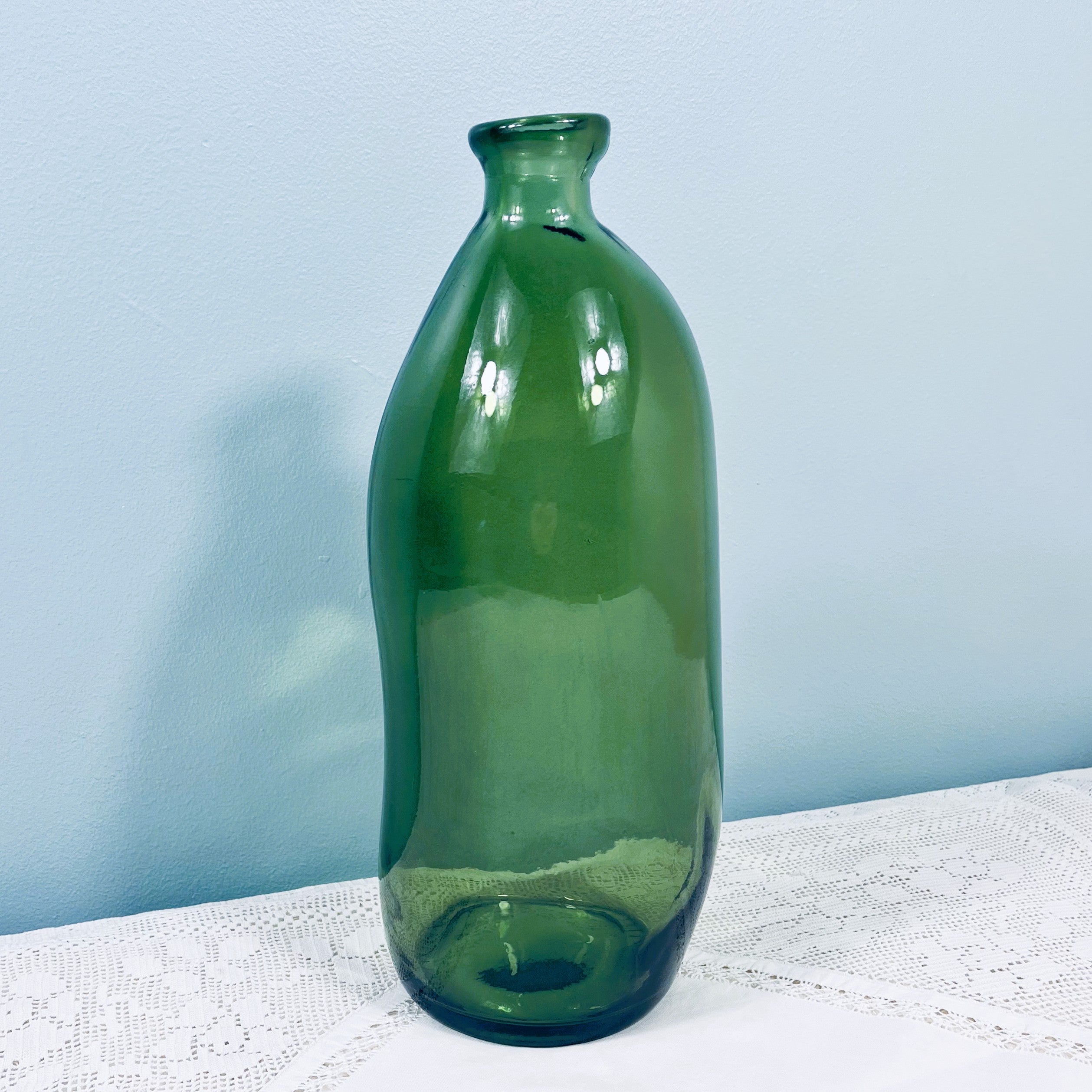 Recycled Glass Simplicity Blown Glass Vase 35cm