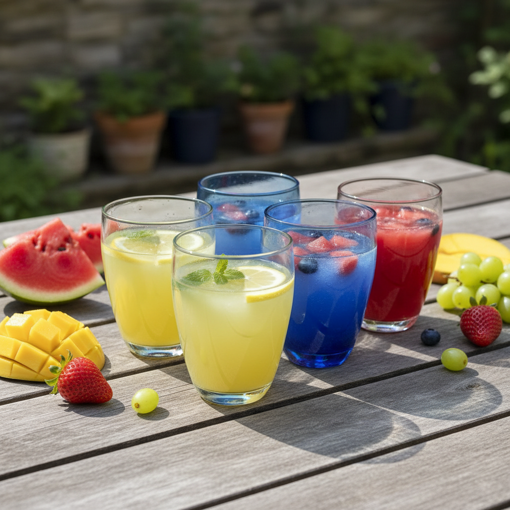 Moroccan Handmade Recycled Glass Cone tumbler - 300ml