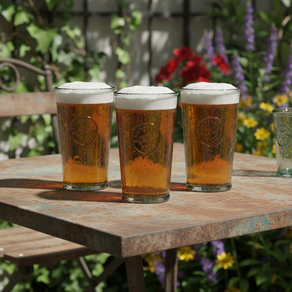 Recycled Glass Gift Box Authentic Tumbler Set of 3 300ml