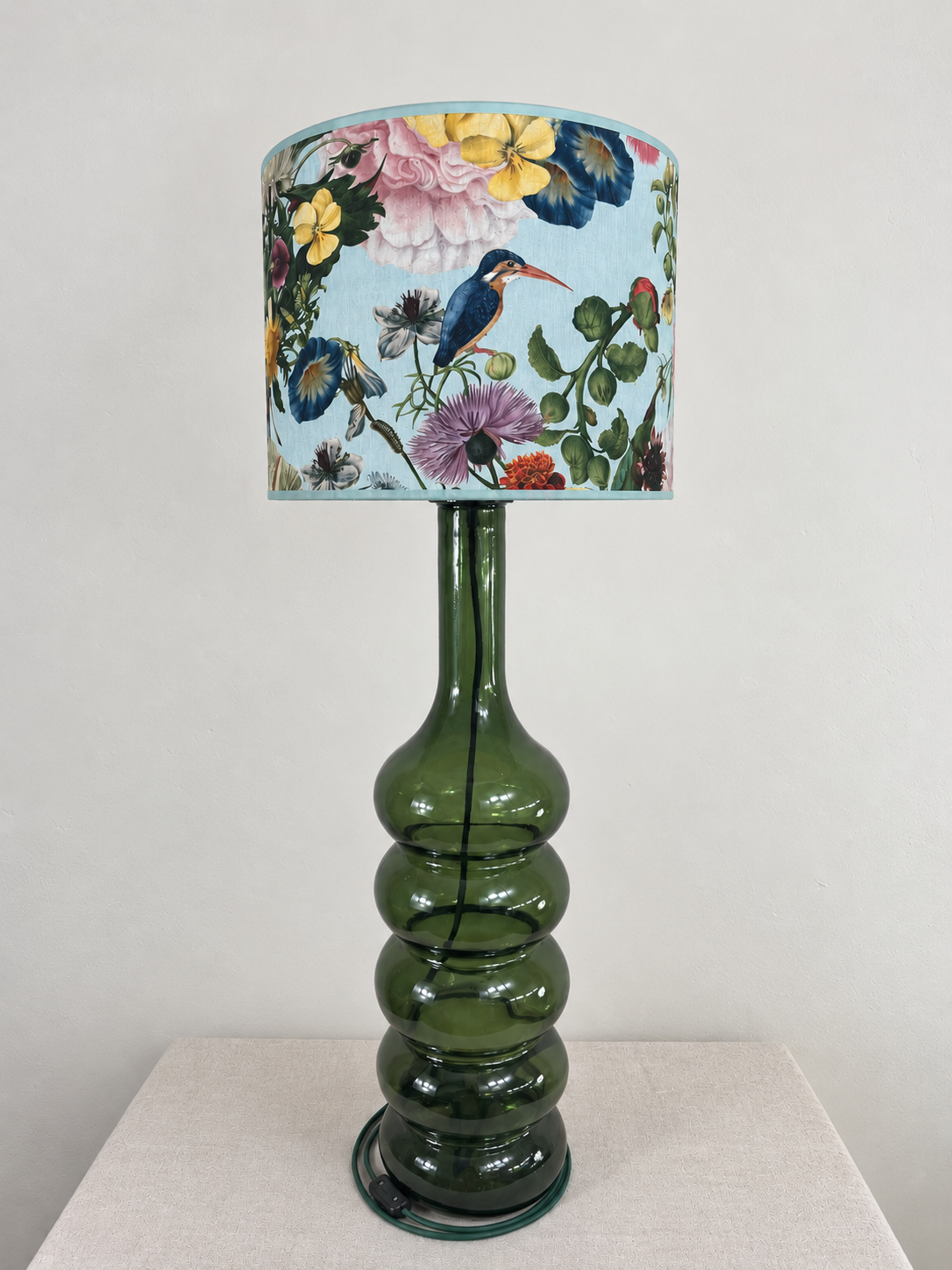 Recycled Glass Totem Lamp 81cm