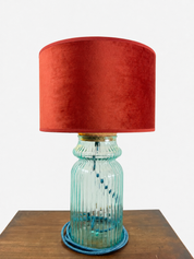Handmade Brick Velvet Shade