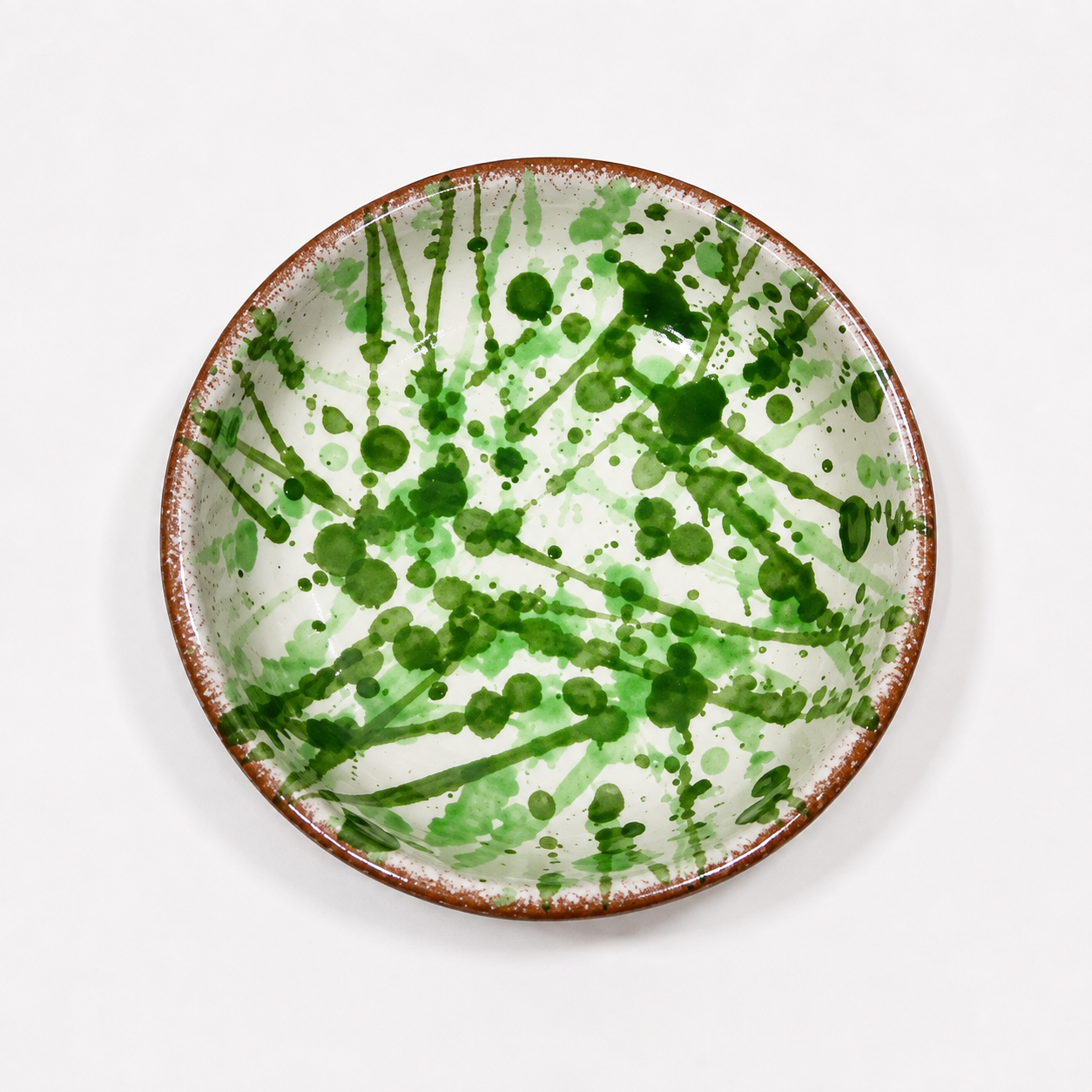 Hand Painted Spanish Ceramic Fruit, Serving Bowl