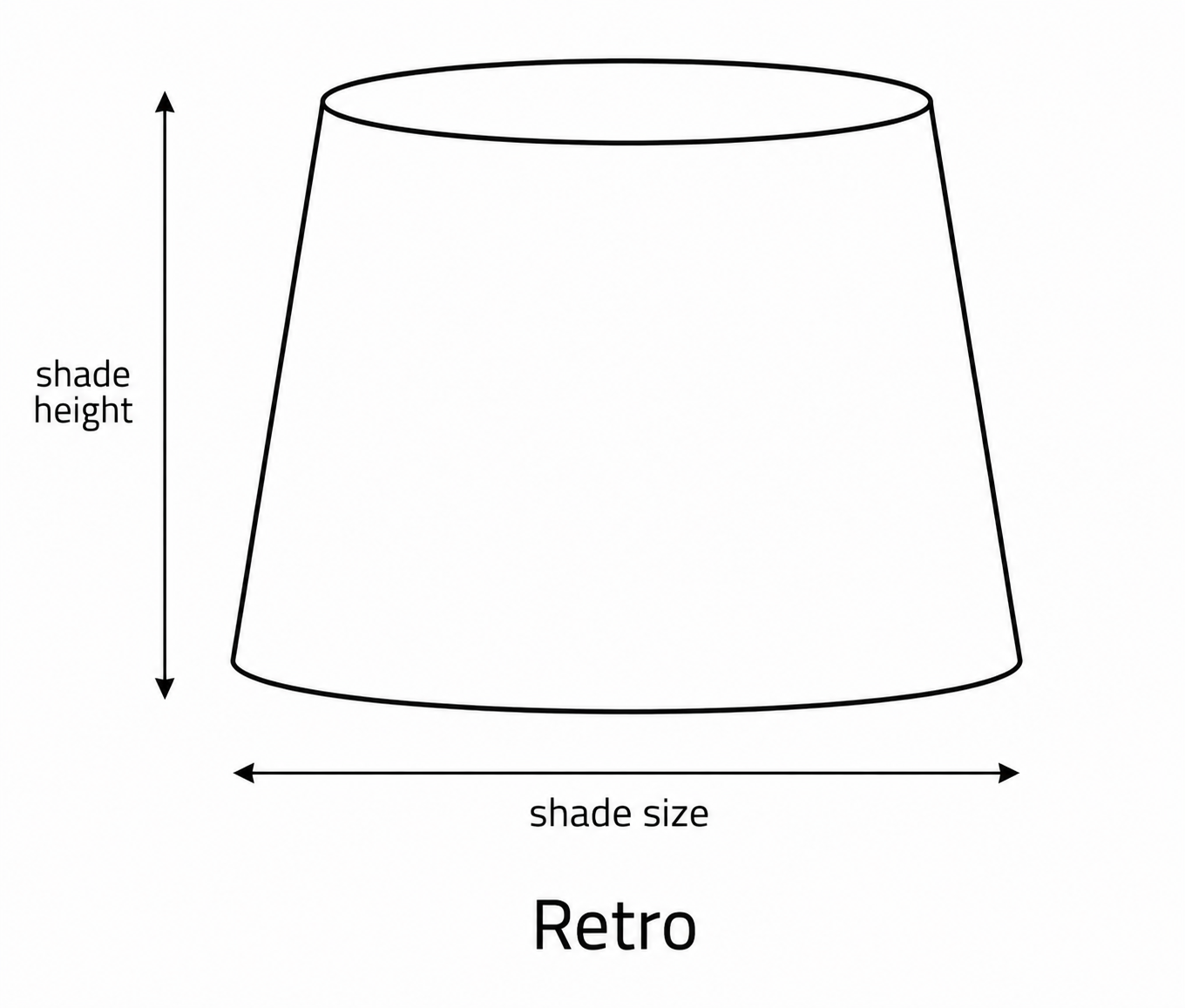 Handmade "Terracotta" Fabric Shade (B63)