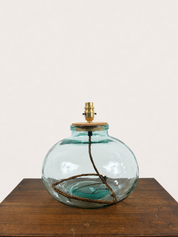 Garrafa Recycled Glass Lamp 29cm
