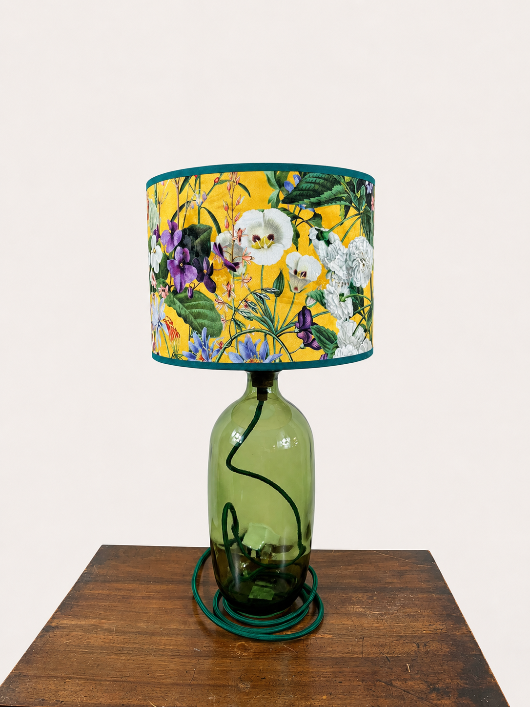 Recycled Glass 37cm Oviedo Lamp