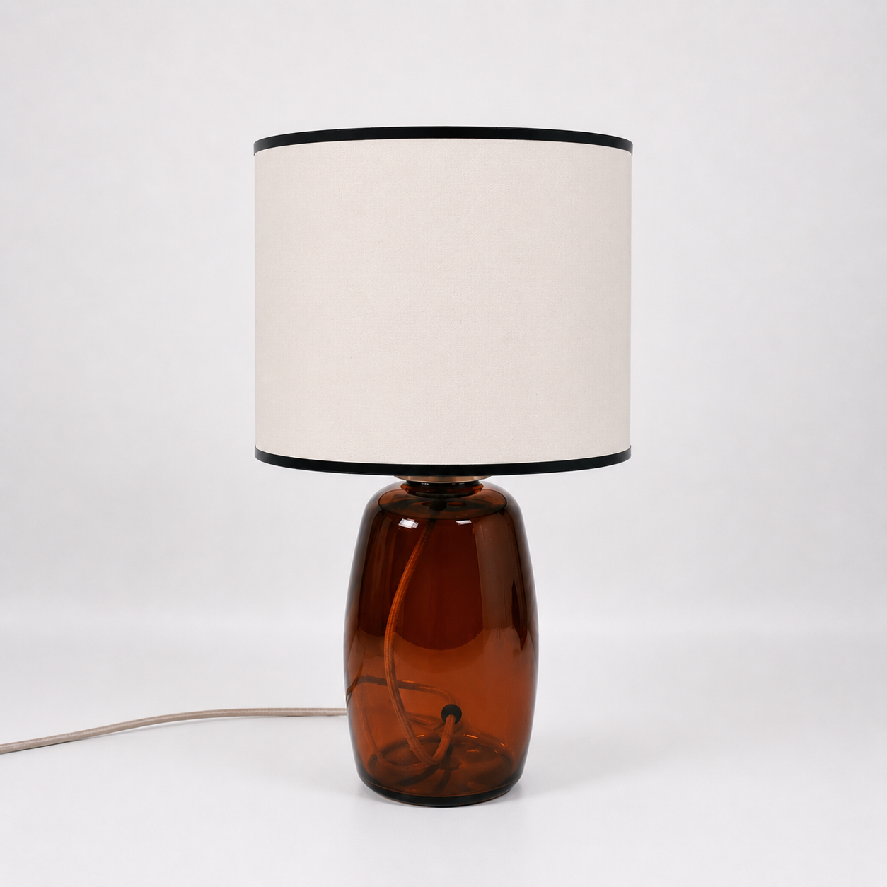 Martos Recycled Glass Lamp 41cm