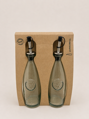 Recycled Glass Authentic Oil / Vinegar Bottle 300ml
