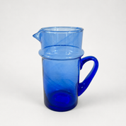 Moroccan Handmade Recycled Glass 1 litre Jug