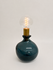 Cordless LED Simplicity Light with Cork & Brass Holder 37cm