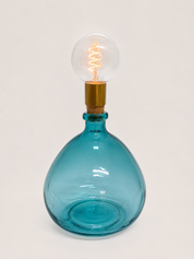 Cordless LED Simplicity Light with Cork & Brass Holder 38cm