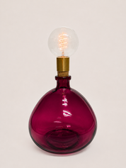 Cordless LED Simplicity Light with Cork & Brass Holder 38cm