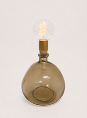 Cordless LED Simplicity Light with Cork & Brass Holder 38cm