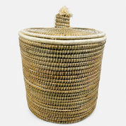 Moroccan Handmade Storage Baskets with Lid