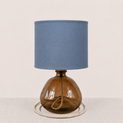 Handmade "Cadet Blue" Fabric Shade (B55)