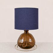 Handmade "Royal Blue" Fabric Shade (B46)
